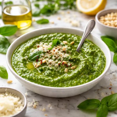 Image of Lighter Basil Pesto