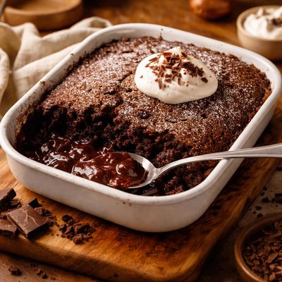 Image of Lighter Chocolate Pudding Cake