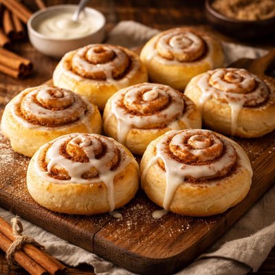 Image of Lighter Cinnamon Rolls for Bread Machine