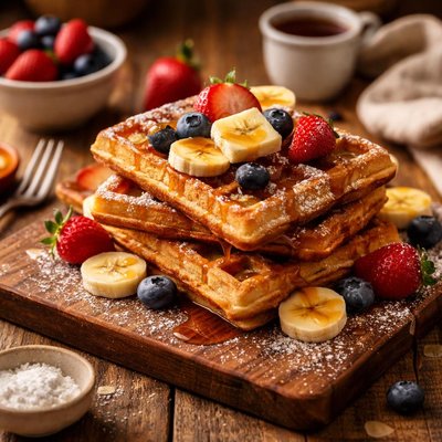 Image of Lighter French Toast Waffles