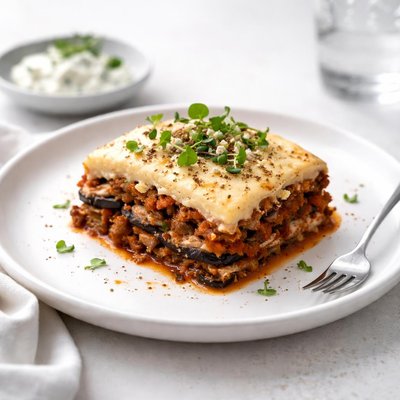 Image of Lighter Lamb Moussaka