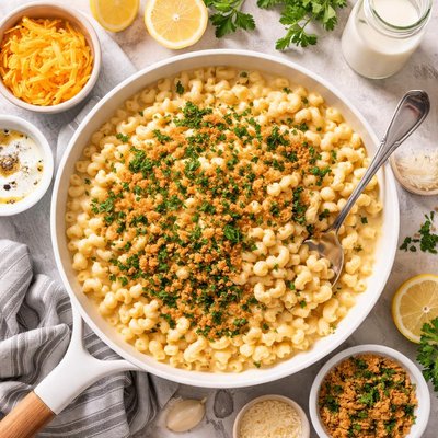 Image of Lighter Macaroni and Cheese