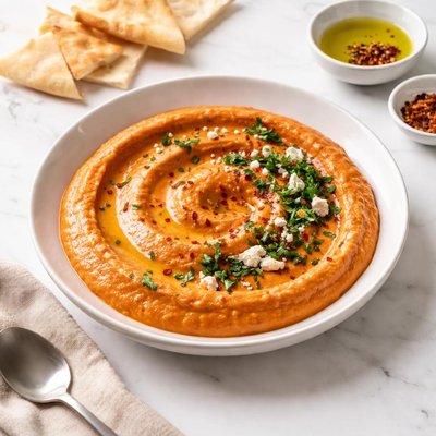 Image of Lighter Roasted Red Pepper Dip