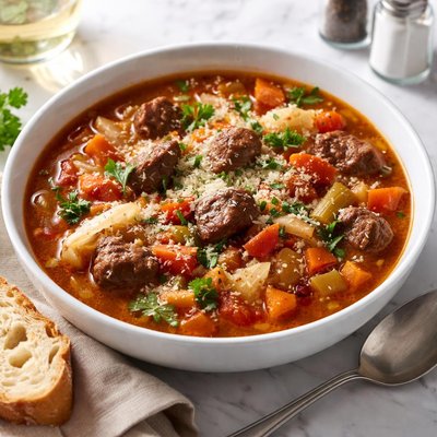 Image of Lighthouse Point Yacht and Racquet Club Beef and Cabbage Soup