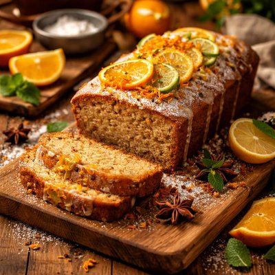 Image of Lightly Spiced Citrus Wonder Cake