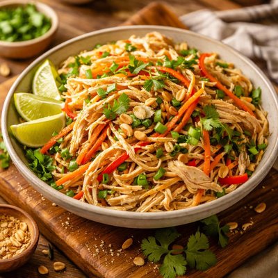 Image of Lime and Chicken Noodle Salad