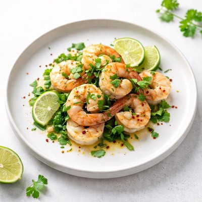 Image of Lime and Cilantro Shrimp
