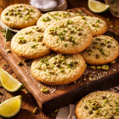 Image of Lime and Pepita Sugar Cookies