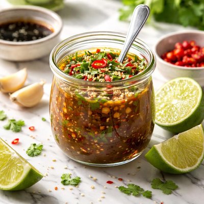 Image of Lime and Soy Dressing