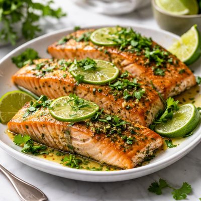 Image of Lime Cilantro Salmon