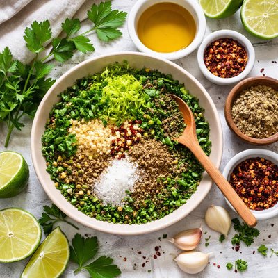 Image of Lime Herb Rub