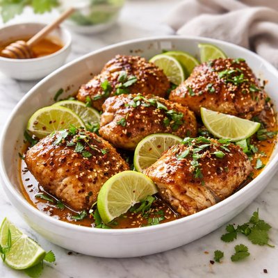 Image of Lime Honey Glazed Chicken