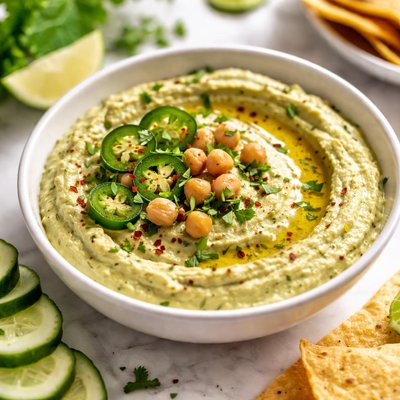 Image of Lime Jalapeno Hummus