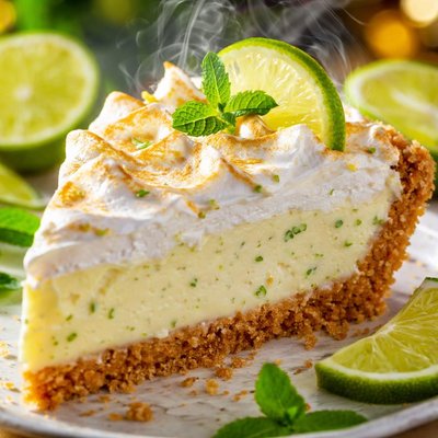 Image of Lime Parfait Pie