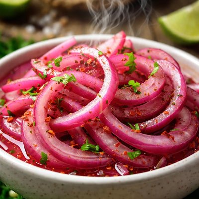 Image of Lime Pickled Red Onions