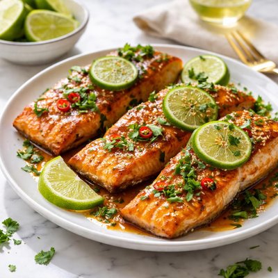 Image of Lime Salmon Fillets