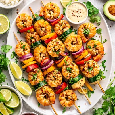 Image of Lime Shrimp Kabobs