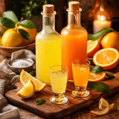 Image of Limoncello Italian Lemoncello or Orangecello