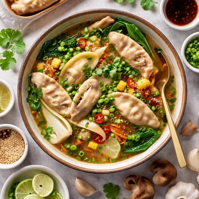 Image of Ling Ling Pot Sticker Soup
