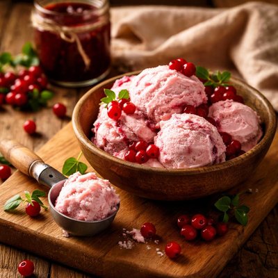Image of Lingonberry Ice Cream