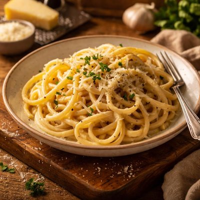 Image of Linguine Alfredo