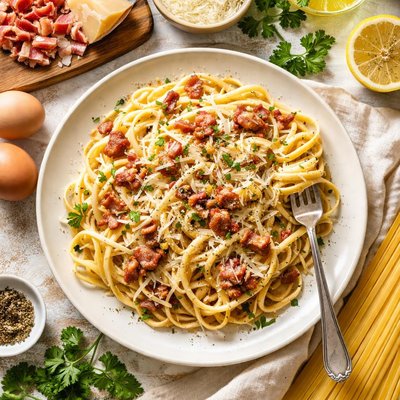 Image of Linguine Carbonara