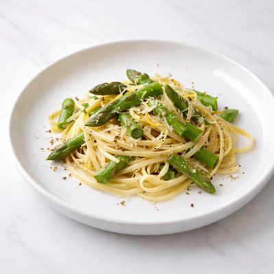 Image of Linguine with Asparagus