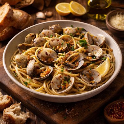Image of Linguini and Clam Sauce