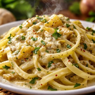 Image of Linguini with Artichoke Sauce