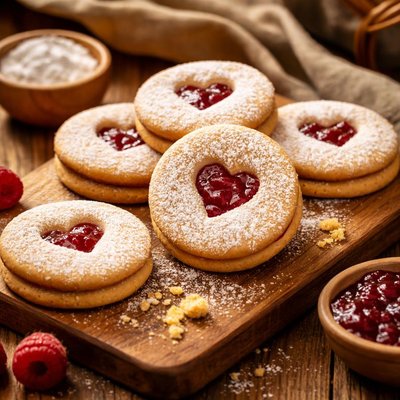 Image of Vegan Linzer Cookie
