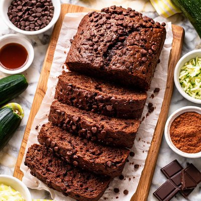 Image of Lion House Chocolate Zucchini Bread