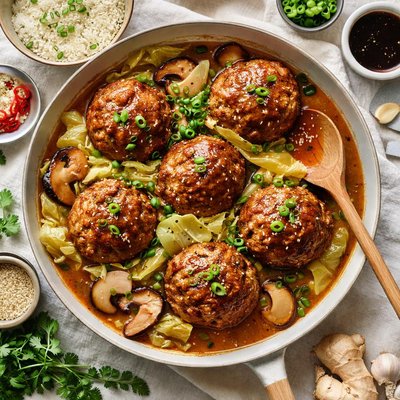 Image of Lions Heads Meatballs