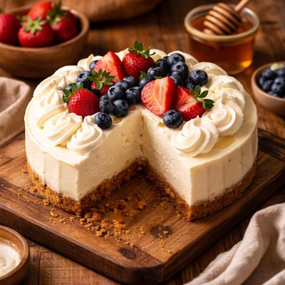 Image of Lite Cream Cheese Dessert