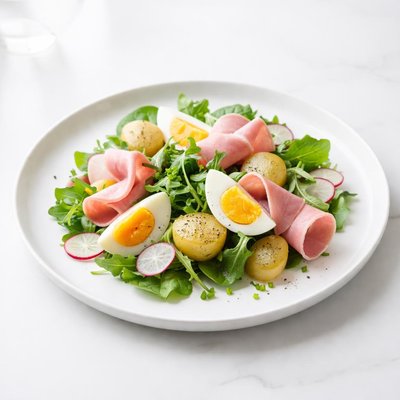 Image of Lite Ham Egg and Potato Salad