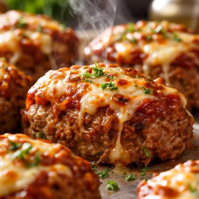 Image of Little Cheesy Meatloafs