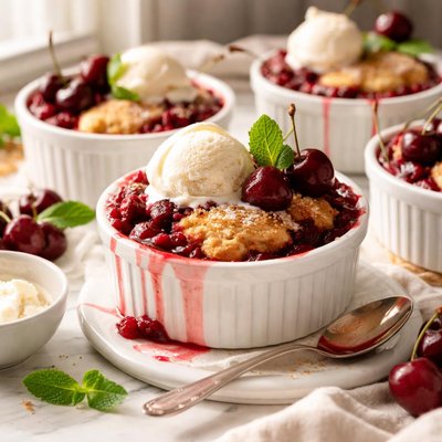 Image of Little Cherry Cobblers
