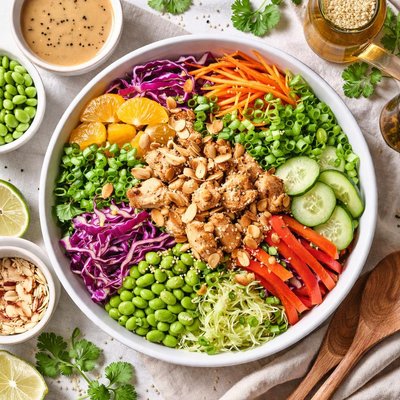 Image of Little China Salad with Homemade Dressing