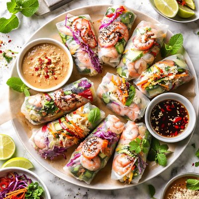 Image of Little Chinese Laundry Bundles Spring Rolls