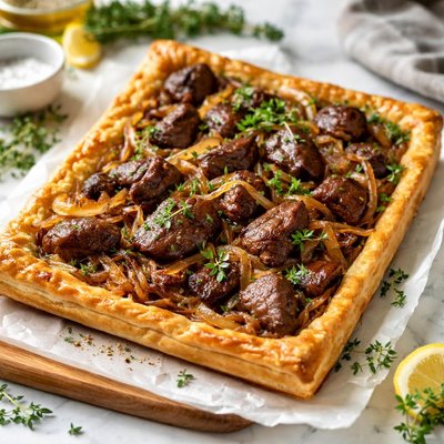 Image of Liver and Onion Tart