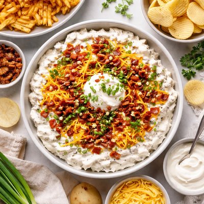 Image of Loaded Baked Potato Dip