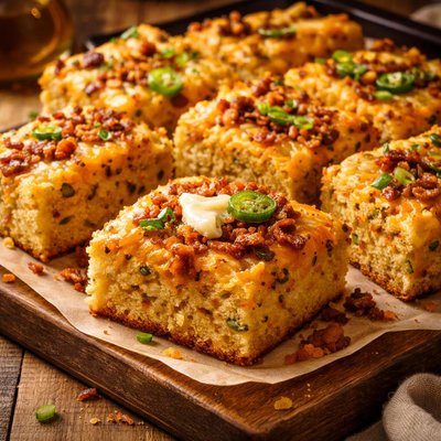 Image of Loaded Cornbread