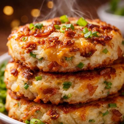 Image of Loaded Mashed Potato Cakes 5fix