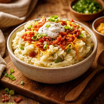 Image of Whole30 Loaded Mashed Potatoes