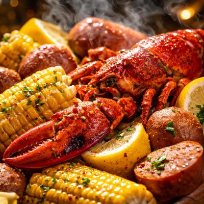 Image of Lobster Corn Boil