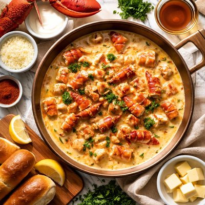 Image of Lobster Newburg Old School