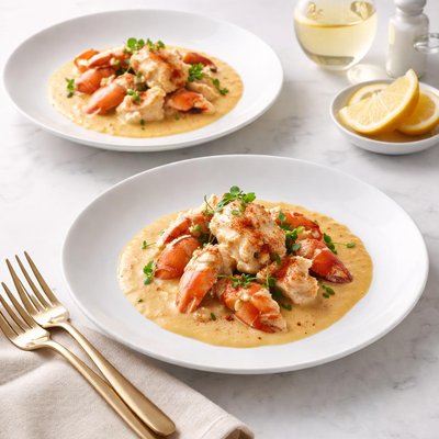 Image of Lobster or Crab Newburg for Two