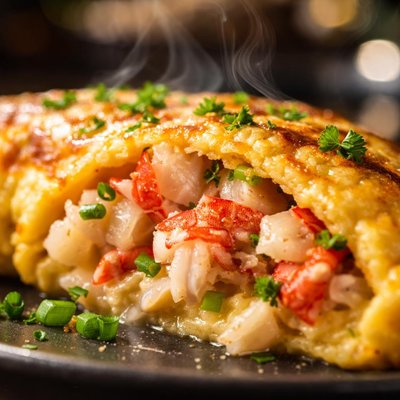 Image of Lobster or Crab Omelet