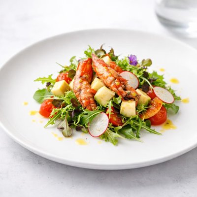 Image of Lobster Salad British Virgin Islands Caribbean