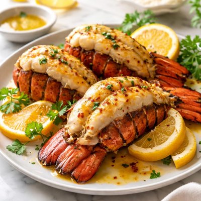 Image of Lobster Tails with Citrus Butter