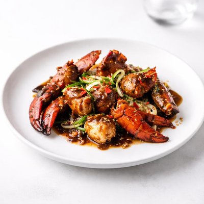 Image of Lobster with Black Bean Sauce